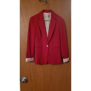 Philosophy red blazer